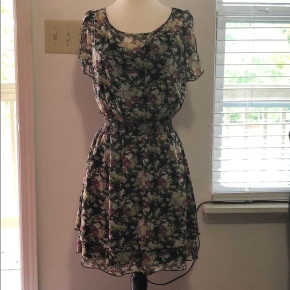 Express Floral Dress - Picture 1 of 9
